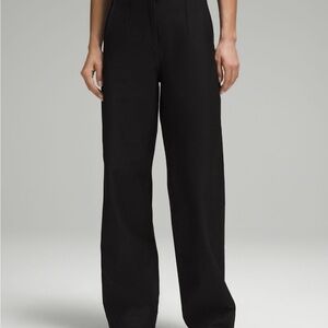 Lululemon Athletica Black Wide Leg Pants
